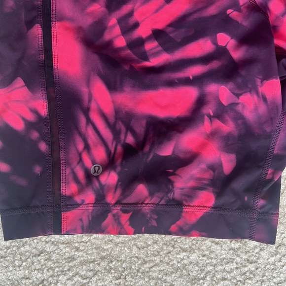 Lululemon pink shorts with liner - Picture 3 of 4